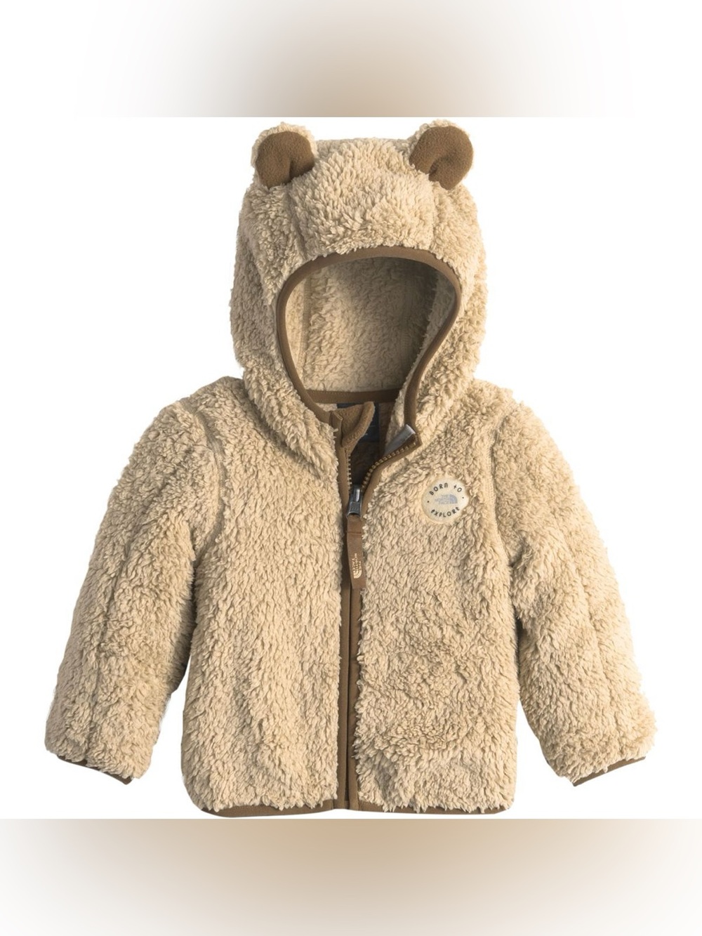 The North Face Plushee Bear Fleece Hoodie - Infant Boys' Size 0-3M